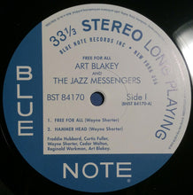 Load image into Gallery viewer, Art Blakey &amp; The Jazz Messengers : Free For All (LP, Album, RE, RM, 180)
