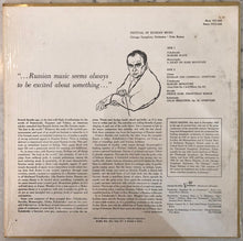 Load image into Gallery viewer, Reiner*, Chicago Symphony Orchestra : Festival Of Russian Music (LP, Album, RE)
