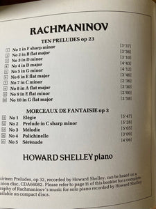 Rachmaninov* / Howard Shelley : Ten Preludes, Op. 23 ; Morceaux De Fantaisie, Op. 3 (CD, Album, Emp)