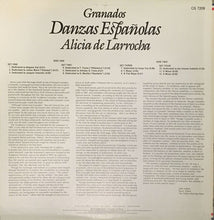 Laden Sie das Bild in den Galerie-Viewer, Granados*, Alicia De Larrocha : Danzas Españolas (LP, Album)
