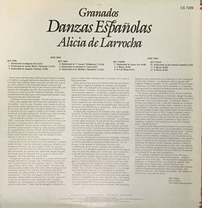 Granados*, Alicia De Larrocha : Danzas Españolas (LP, Album)