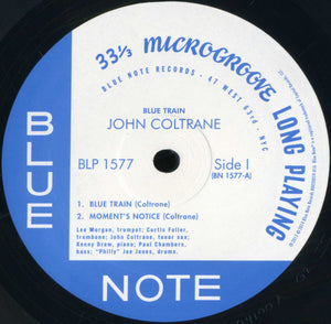 John Coltrane : Blue Train (LP, Album, Mono, RE, RM, Uni)