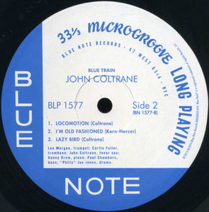 John Coltrane : Blue Train (LP, Album, Mono, RE, RM, Uni)