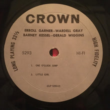 Laden Sie das Bild in den Galerie-Viewer, Erroll Garner, Wardell Gray, Barney Kessell*, Gerald Wiggins : Erroll Garner - Wardell Gray - Barney Kessell - Gerald Wiggins (LP, Comp, Mono)
