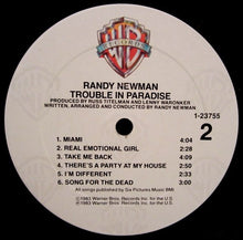 Laden Sie das Bild in den Galerie-Viewer, Randy Newman : Trouble In Paradise (LP, Album)
