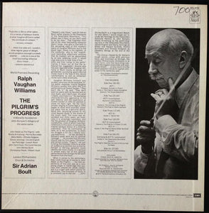 Ralph Vaughan Williams / Sir Adrian Boult, London Philharmonic Choir & Orchestra* : The Pilgrim's Progress (3xLP, Lib)