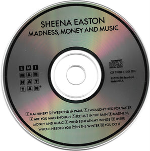 Sheena Easton : Madness, Money And Music (CD, Album)