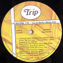 Laden Sie das Bild in den Galerie-Viewer, Les McCann Ltd. : Live At Shelly's Manne-Hole (LP, RE)
