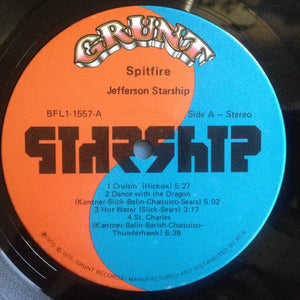 Jefferson Starship : Spitfire (LP, Album)