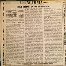 Load image into Gallery viewer, Duke Ellington And His Orchestra : Ellingtonia Volume Two: A Collection Of Distinctive Recordings Played By Duke Ellington And His Famous Orchestra (10", Comp)
