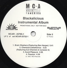 Laden Sie das Bild in den Galerie-Viewer, Blackalicious : Blazing Arrow Instrumental (2xLP, Promo)
