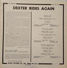 Laden Sie das Bild in den Galerie-Viewer, Dexter Gordon : Dexter Rides Again (LP, Comp, Mono, RP)
