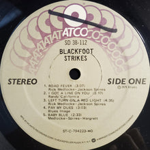 Load image into Gallery viewer, Blackfoot (3) : Strikes (LP, Album, Mon)
