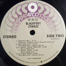 Load image into Gallery viewer, Blackfoot (3) : Strikes (LP, Album, Mon)
