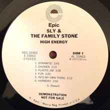Load image into Gallery viewer, Sly &amp; The Family Stone : High Energy (2xLP, Comp, Promo, Pit)
