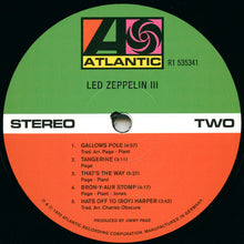 Load image into Gallery viewer, Led Zeppelin : Led Zeppelin III (LP, Album, RE, RM, 180)
