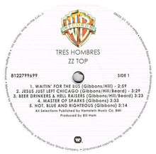 Charger l&#39;image dans la galerie, ZZ Top : Tres Hombres (LP, Album, RE, Gat)
