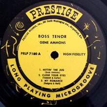Laden Sie das Bild in den Galerie-Viewer, Gene Ammons : Boss Tenor (LP, Album, Mono)
