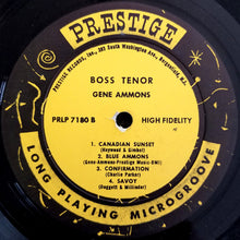 Laden Sie das Bild in den Galerie-Viewer, Gene Ammons : Boss Tenor (LP, Album, Mono)
