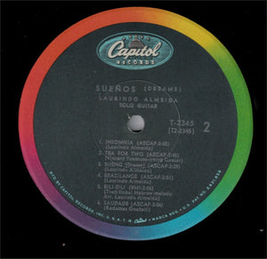 Laurindo Almeida : Sueños (Dreams) (LP, Album, Mono)