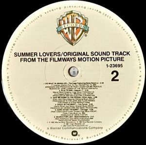 Various : Summer Lovers (Original Sound Track From The Filmways Motion Picture) (LP, Win)