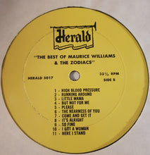 Charger l'image dans la galerie, Maurice Williams &amp; The Zodiacs : The Best Of Maurice Williams &amp; The Zodiacs (LP, Comp)
