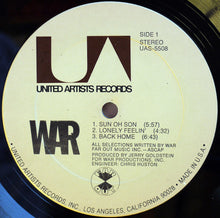 Load image into Gallery viewer, War : War (LP, Album, Ter)
