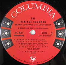 Charger l&#39;image dans la galerie, Benny Goodman : The Vintage Goodman (LP, Comp)
