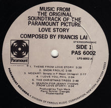 Laden Sie das Bild in den Galerie-Viewer, Francis Lai : Love Story - Music From The Original Soundtrack (LP, Album, Mon)
