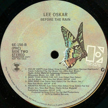 Laden Sie das Bild in den Galerie-Viewer, Lee Oskar : Before The Rain (LP, Album, Promo, PRC)
