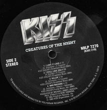Laden Sie das Bild in den Galerie-Viewer, Kiss : Creatures Of The Night (LP, Album, PRC)
