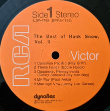 Laden Sie das Bild in den Galerie-Viewer, Hank Snow : The Best Of Hank Snow, Vol. II (LP, Comp)
