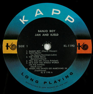 Jan & Kjeld : Banjo Boy (LP)