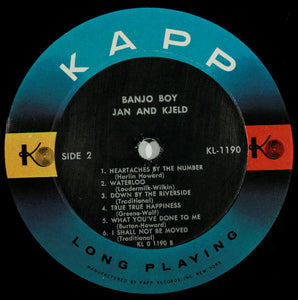 Jan & Kjeld : Banjo Boy (LP)