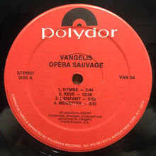 Load image into Gallery viewer, Vangelis : Opera Sauvage (LP, Album, 53-)
