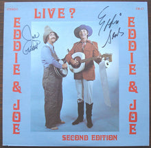 Load image into Gallery viewer, Eddie &amp; Joe : Live? Second Edition (LP)
