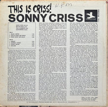 Load image into Gallery viewer, Sonny Criss : This Is Criss! (LP, Album)
