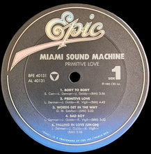 Laden Sie das Bild in den Galerie-Viewer, Miami Sound Machine : Primitive Love (LP, Album, Car)
