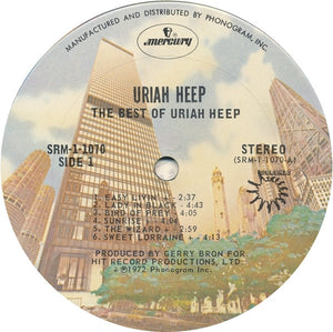 Uriah Heep : The Best Of Uriah Heep (LP, Comp, San)