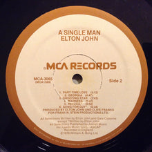 Load image into Gallery viewer, Elton John : A Single Man (LP, Album, Mon)
