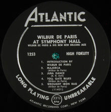 Load image into Gallery viewer, Wilbur De Paris And His New New Orleans Jazz : Wilbur De Paris At Symphony Hall (LP, Album)
