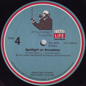 Arthur Fiedler With The Boston Pops Orchestra* : Spotlight On Broadway (3xLP, Comp + Box)