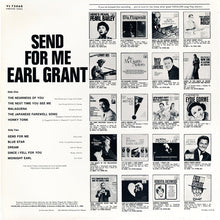 Load image into Gallery viewer, Earl Grant : Send For Me (LP, Album, RP, Pin)
