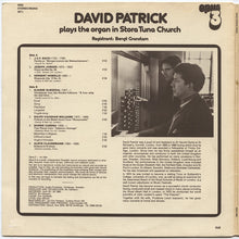 Load image into Gallery viewer, David Patrick : Organ (LP, Album)
