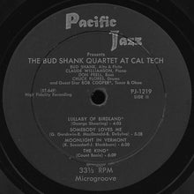 Load image into Gallery viewer, Bud Shank Quartet With Bob Cooper : Jazz At Cal-Tech (LP, Album, Mono, Dee)
