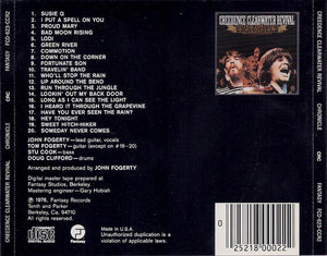 Creedence Clearwater Revival Featuring John Fogerty : Chronicle (The 20 Greatest Hits) (CD, Comp, Club, RE, Spe)