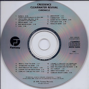 Creedence Clearwater Revival Featuring John Fogerty : Chronicle (The 20 Greatest Hits) (CD, Comp, Club, RE, Spe)