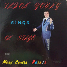 Charger l'image dans la galerie, Faron Young, Margie Singleton, Mel Tillis, Archie Campbell, Darrell McCall, The Young Deputies : Faron Young Sings On Stage For Mary Carter Paints (LP, Album, Mono, Transcription)
