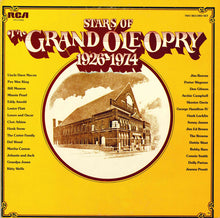 Load image into Gallery viewer, Various : Stars Of The Grand Ole Opry 1926-1974 (2xLP, Comp, RE, Bla)
