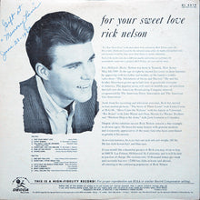 Load image into Gallery viewer, Rick Nelson* : For Your Sweet Love (LP, Album, Mono, Promo)
